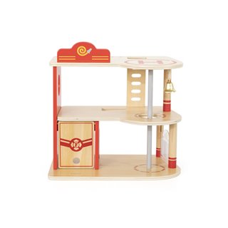 Viga Toys® Wooden Fire Station Playset